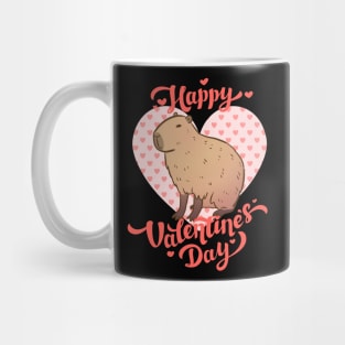 Happy valentines day capybaras Mug